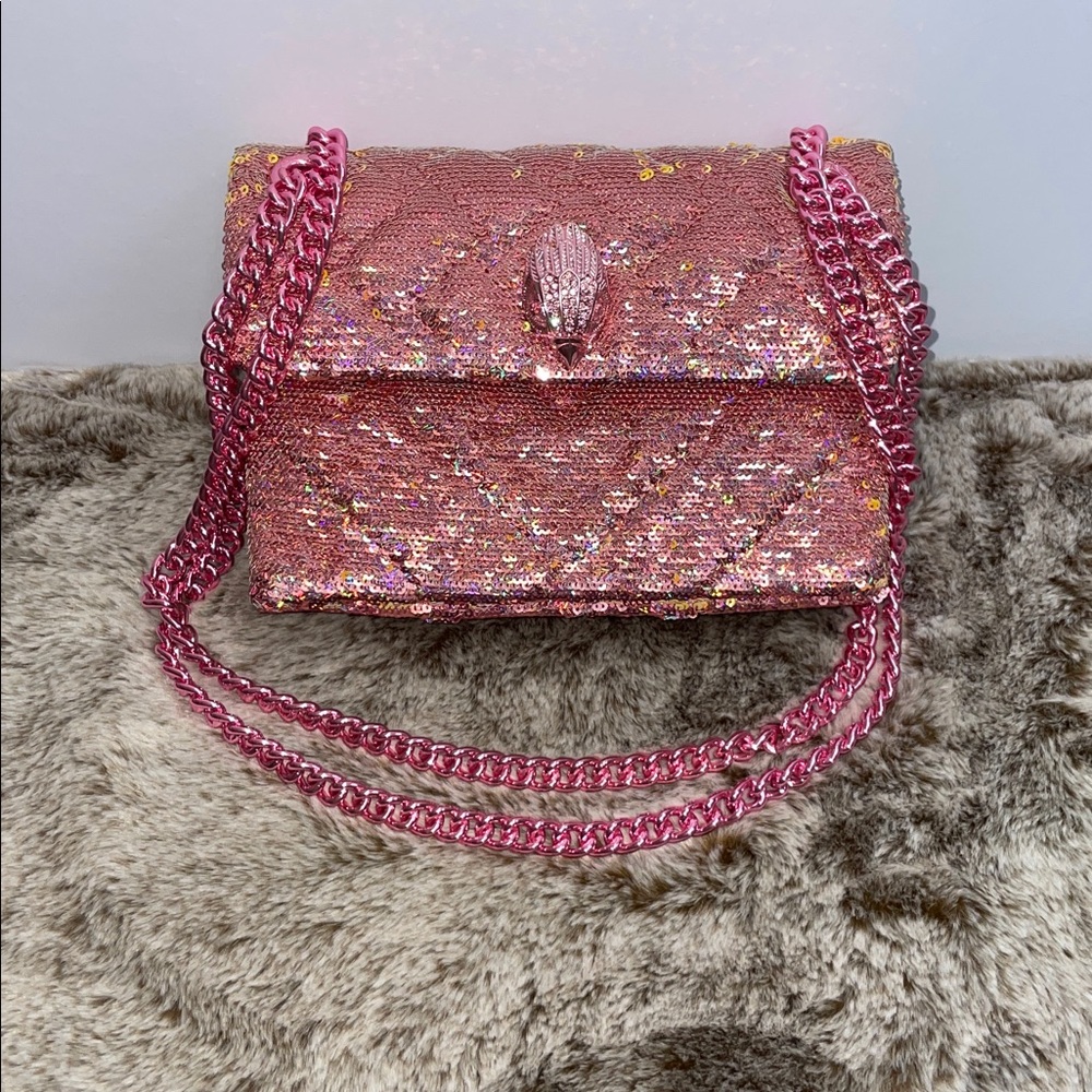 NWOT Kurt Geiger Mini ‘The Kensington’ Sequin Crossbody